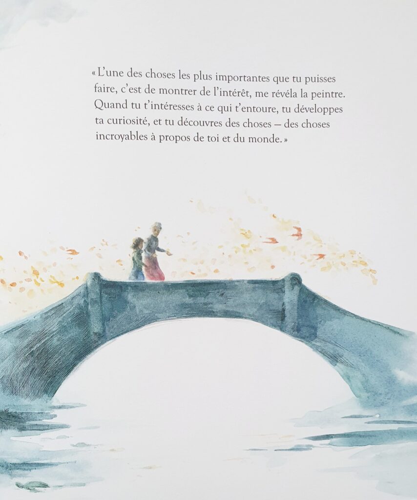 Thérapie Narrative - Elise Hurst dans le livre Regarde de Kobi Yamada